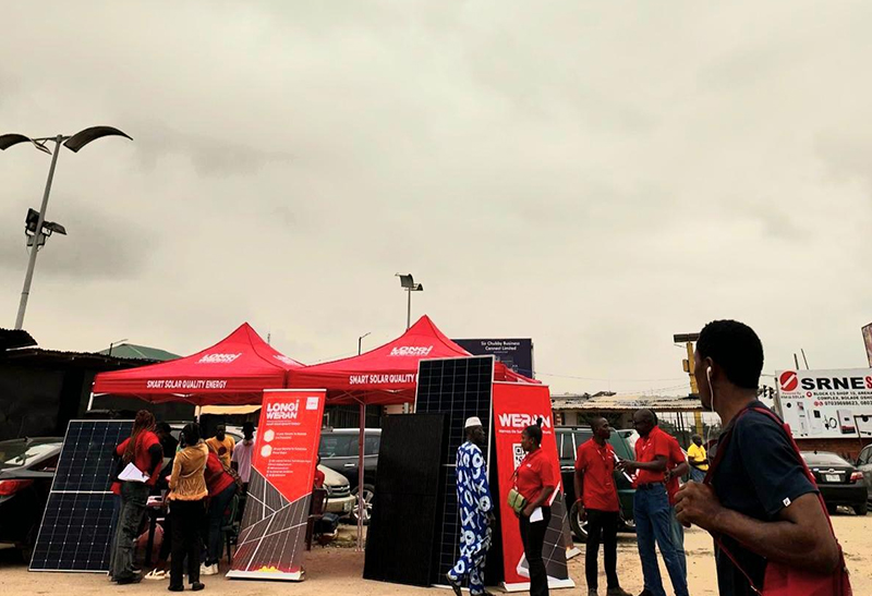 WERAN Solar’s Groundbreaking Arena Market Activation in Lagos, Nigeria