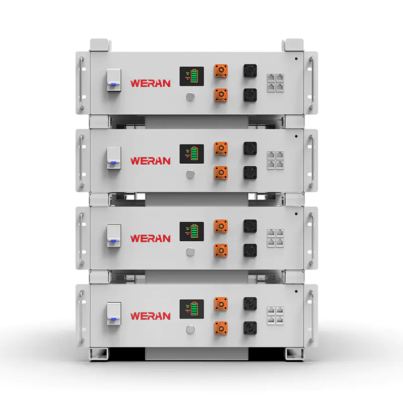 WERAN WRL-48100RW 51.2V 100Ah LiFePO4 Rack Battery (5.12kWh) – 8000 Cycles, CAN/RS485, Stackable Home ESS