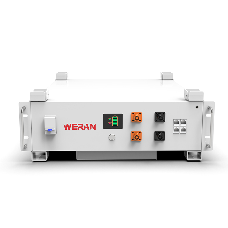 WERAN WRL-48100RW 51.2V 100Ah LiFePO4 Rack Battery (5.12kWh) – 8000 Cycles, CAN/RS485, Stackable Home ESS