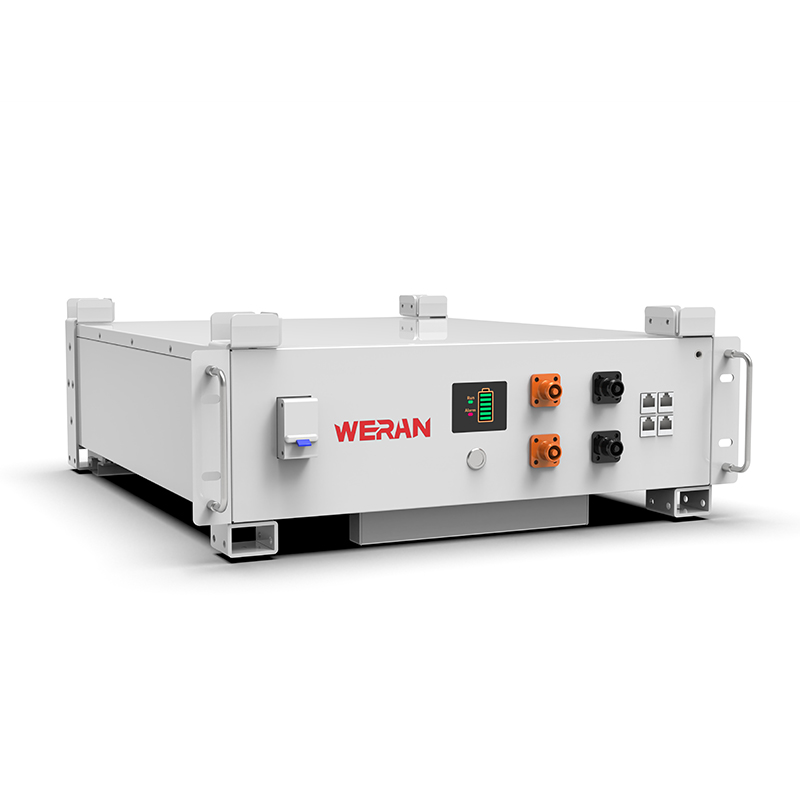 WERAN WRL-48100RW 51.2V 100Ah LiFePO4 Rack Battery (5.12kWh) – 8000 Cycles, CAN/RS485, Stackable Home ESS